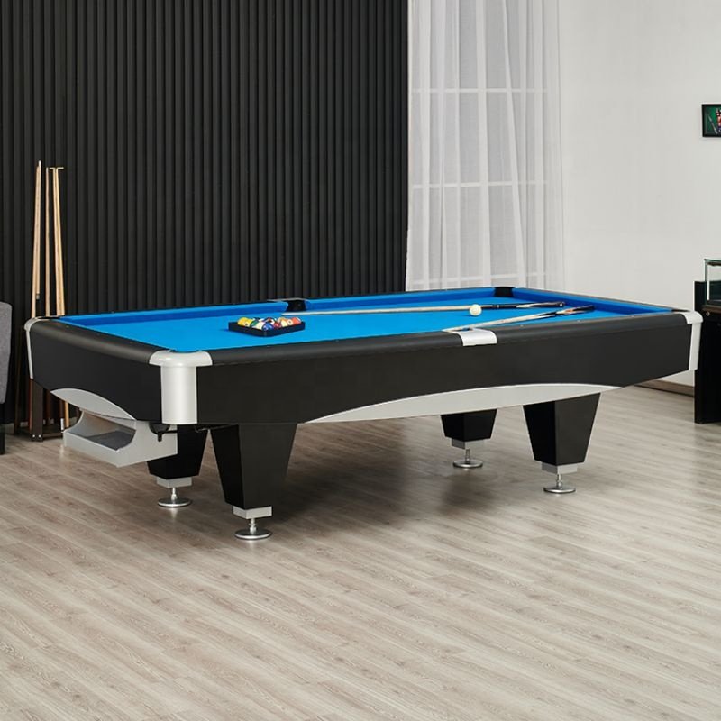 Bojue New design high grade customized size American Snooker & Billiard nine ball pool table with slate cushion solid wood
