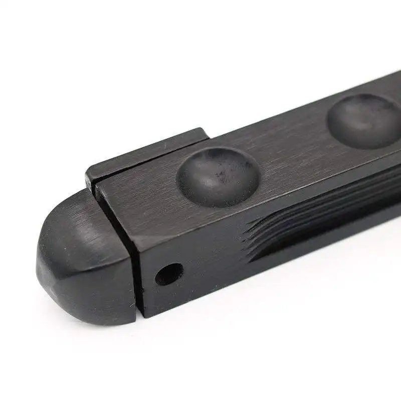 6 Holes Billiard Cue Sticks Holding Tools Wall Mounted Cue Wooden Rome Rack