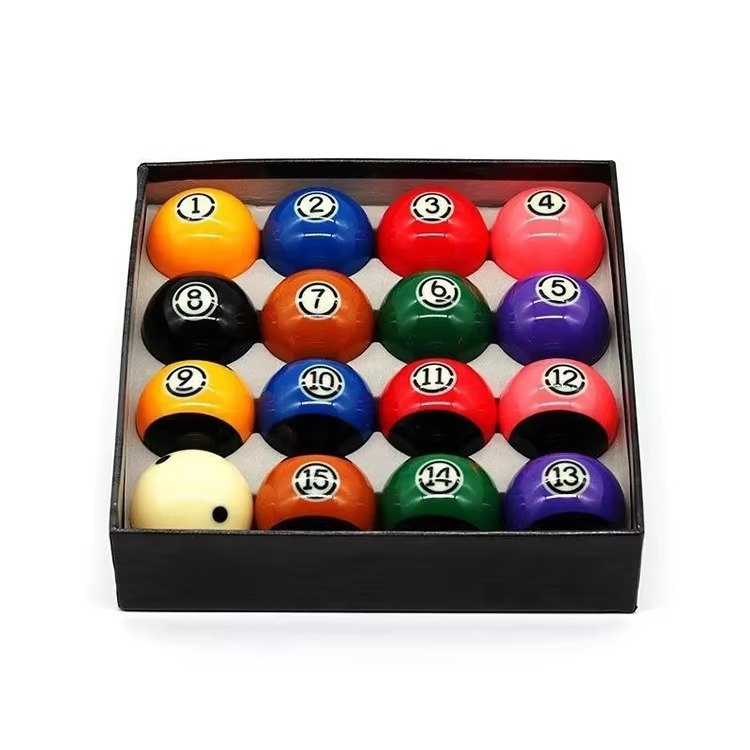 Gaorui Direct Factory Sale Premium 57.2Mm Resin Billiard Balls For Snooker
