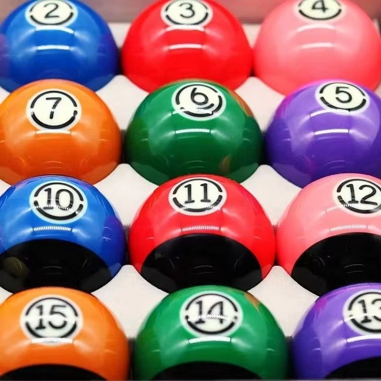 Gaorui Direct Factory Sale Premium 57.2Mm Resin Billiard Balls For Snooker