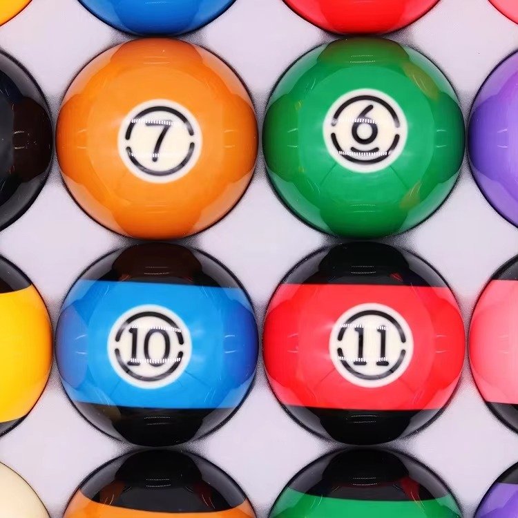 Gaorui Direct Factory Sale Premium 57.2Mm Resin Billiard Balls For Snooker