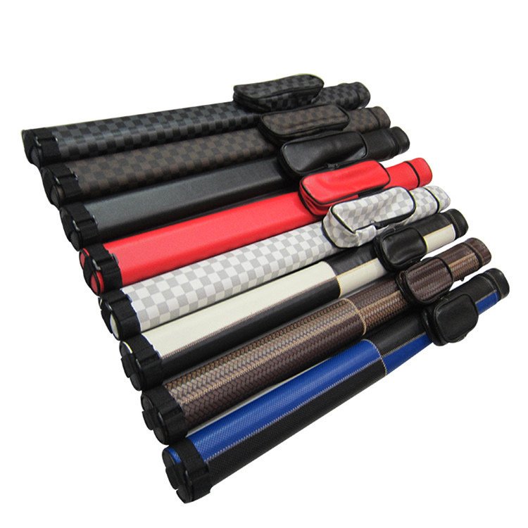 KYLIN PU Cue Bag Wholesale Cheap Price Billiard Snooker Pole Case 1/2 PU leather Pole Bag Portable Cue Case