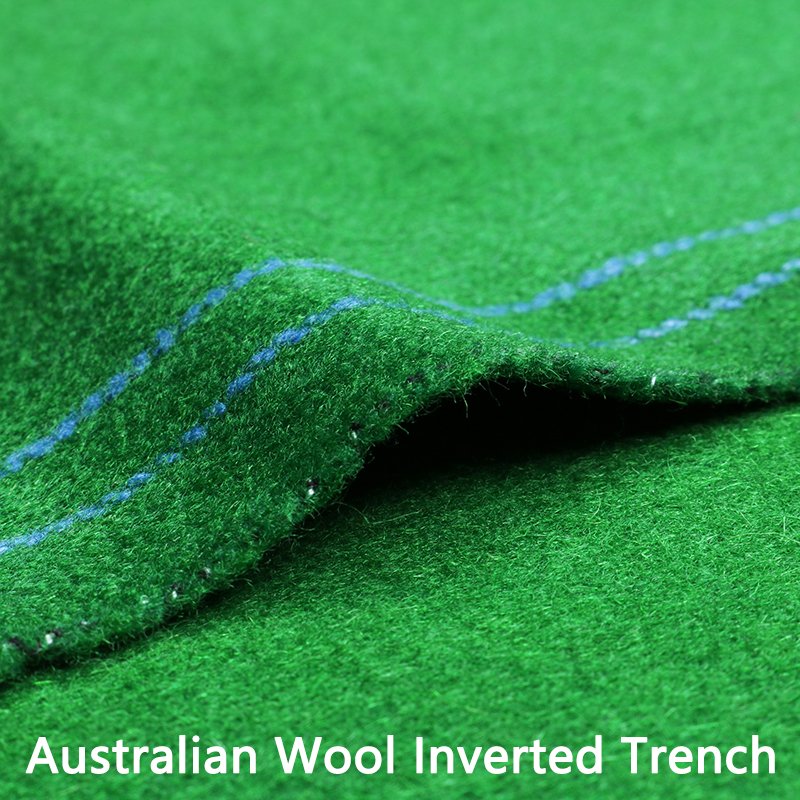 Wholesale 2.8/3/3.2/3.8M wide thickened green fabric Australian wool snooker Snooker table game tablecloth Wool tablecloth