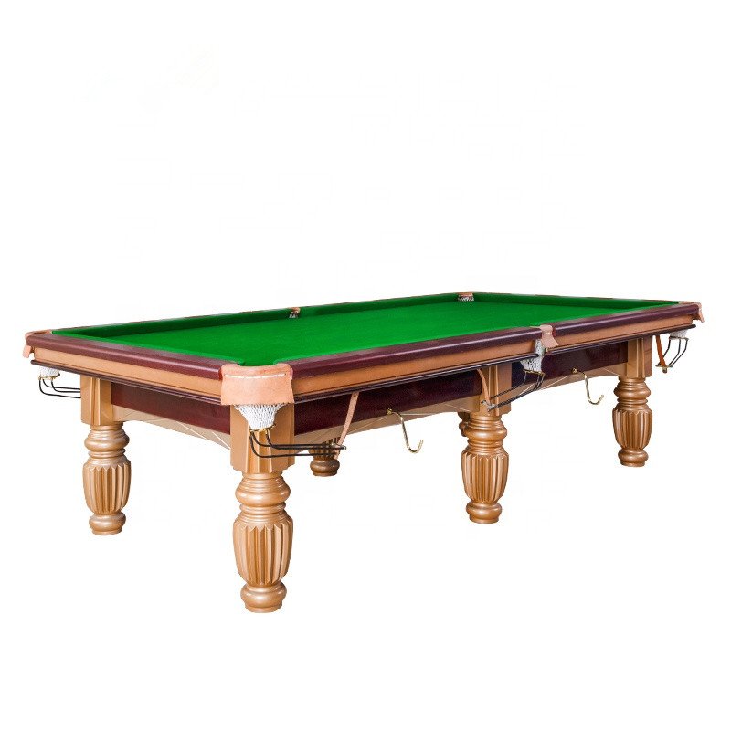 2024 Natural Slate Commercial Chinese Snooker Pool Table Unisex Sports Indoor Game 8ft 7ft Custom Plastic Net Wholesale Price