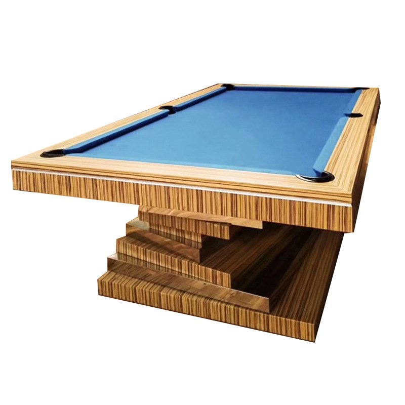 Guangdong Factory Custom Design Pool Table 9ft Slate Billiard Table 8ft For Team Building Games