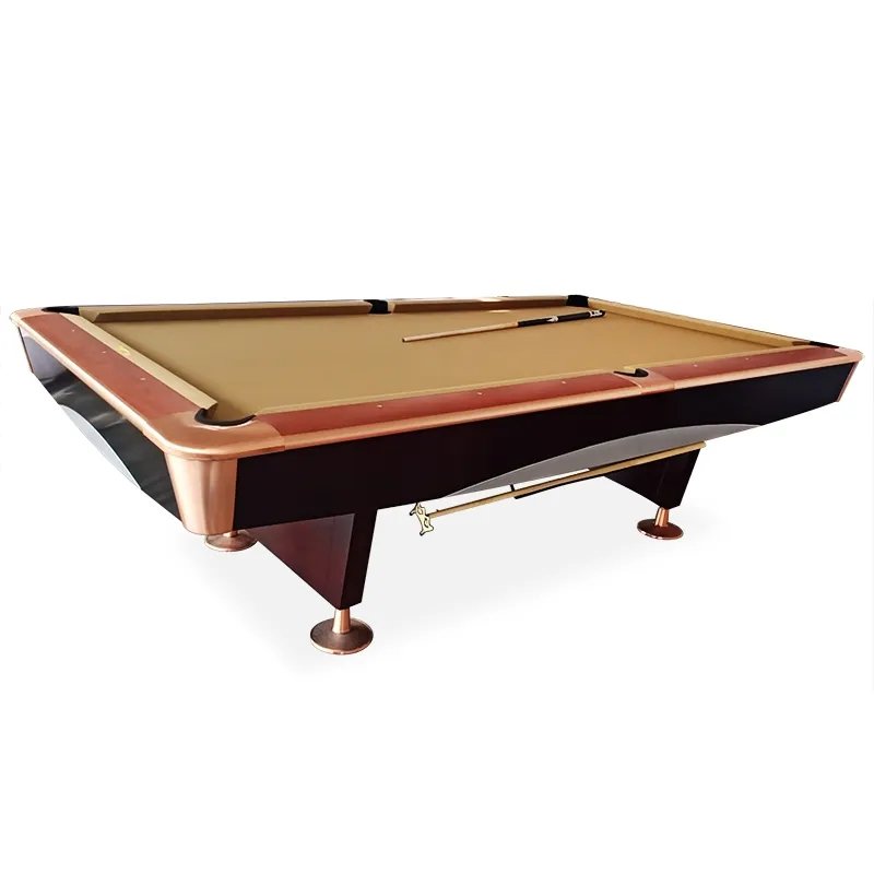 Luxury Outdoor American Solid Wood Steel Cushion Full Size Riley Billiard Snooker Tables Wiraka