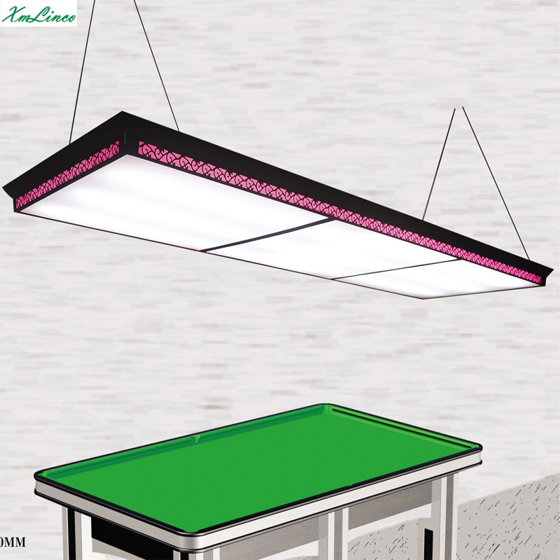 Xmlinco modern style pendant lamp shadowless led billiard light pool snooker table light for billiard room lighting