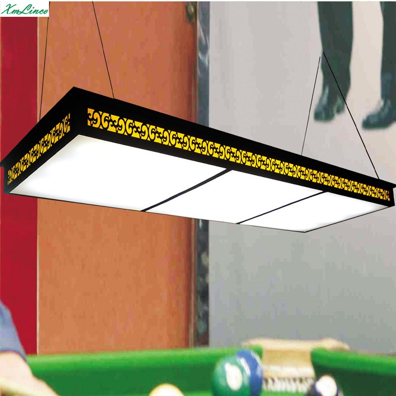 Xmlinco modern style pendant lamp shadowless led billiard light pool snooker table light for billiard room lighting