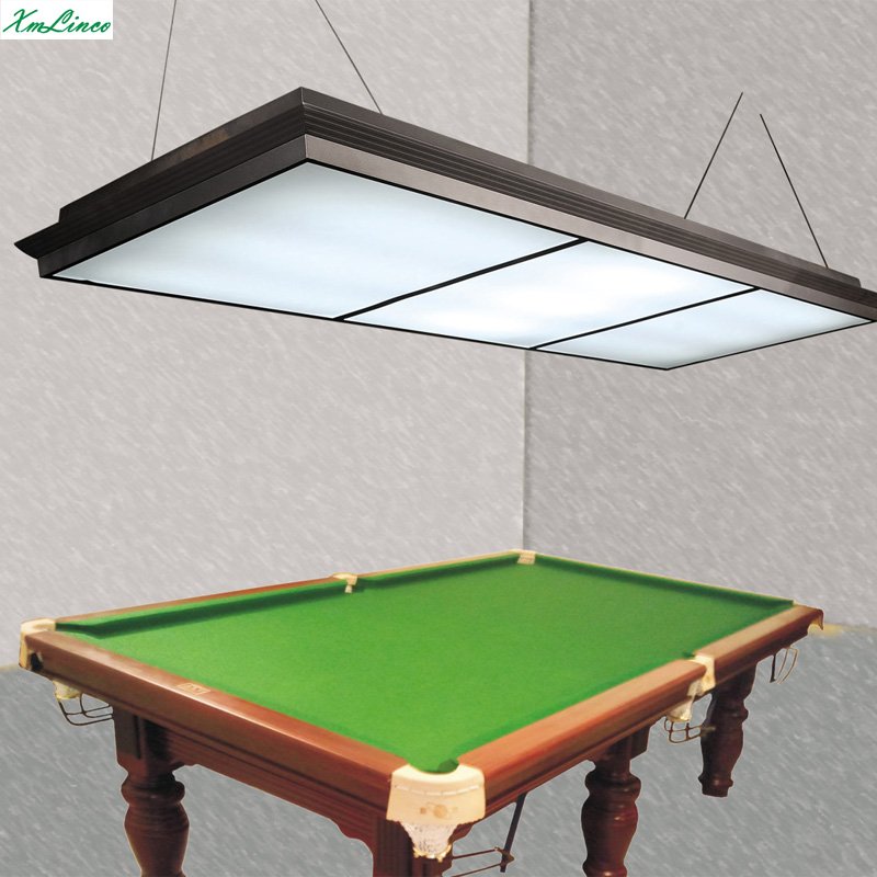 Xmlinco modern style pendant lamp shadowless led billiard light pool snooker table light for billiard room lighting