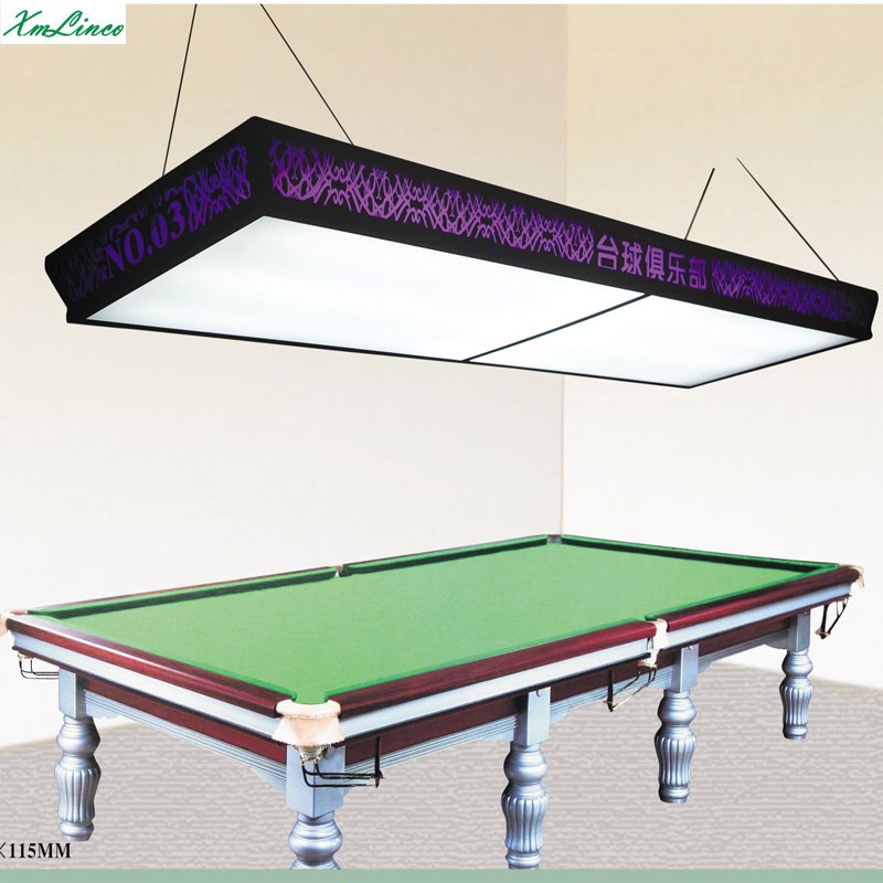 Xmlinco modern style pendant lamp shadowless led billiard light pool snooker table light for billiard room lighting