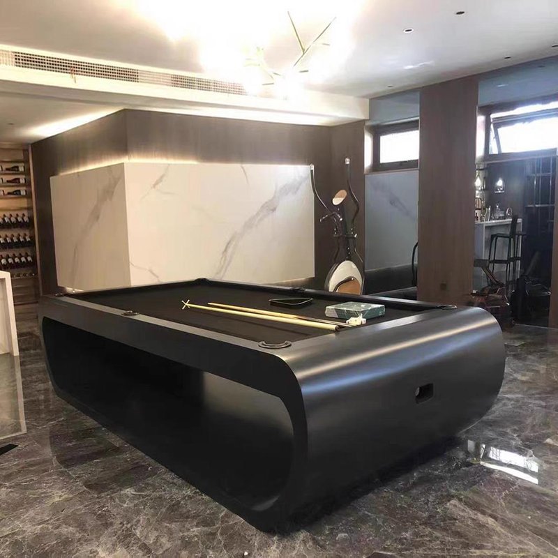 Xingsheng Modern Luxury Indoor Rock Plate Billiards Table Popular Design 7ft 8ft 9ft Billiards Table