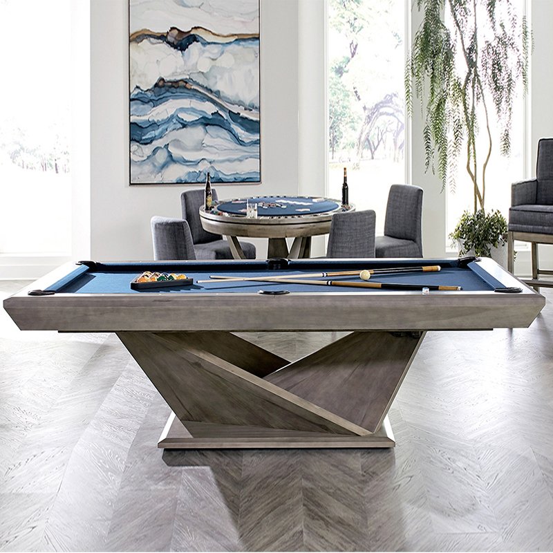 Xingsheng Modern Luxury Indoor Rock Plate Billiards Table Popular Design 7ft 8ft 9ft Billiards Table
