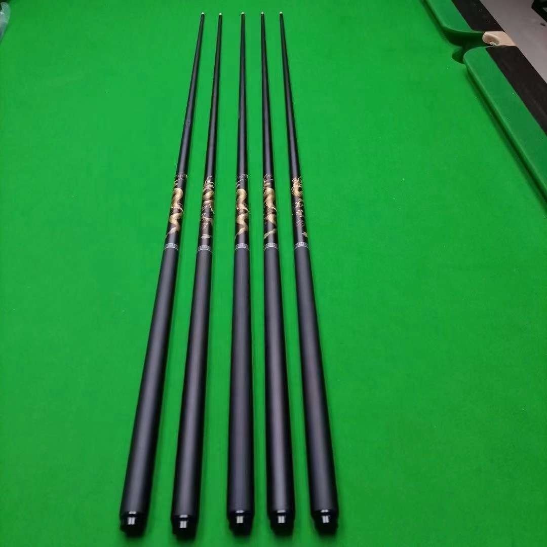 High Quality Carbon Fiber glass fiber 2parts billiard Pool Cue With 13mm Tip