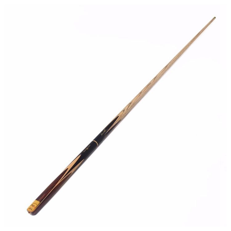 TQG-125Handmade 3/4 Jointed Ash Wood Snooker Cue 9.7mm Tip Diameter 1 Piece with Unique Design