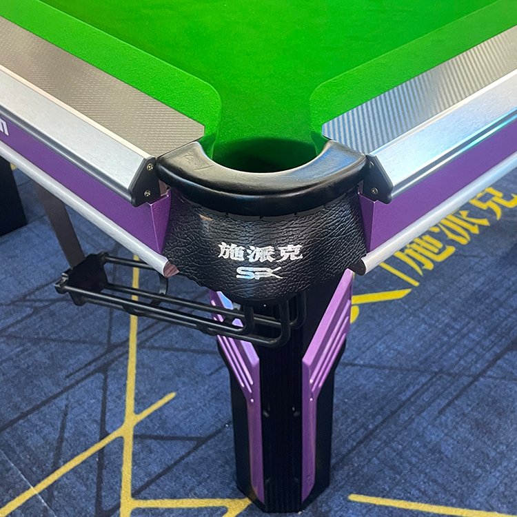 With Metal/Solid Wood Legs And Rails Black 8 Ball L Pool Table Billiard Table Timber Billiard Table