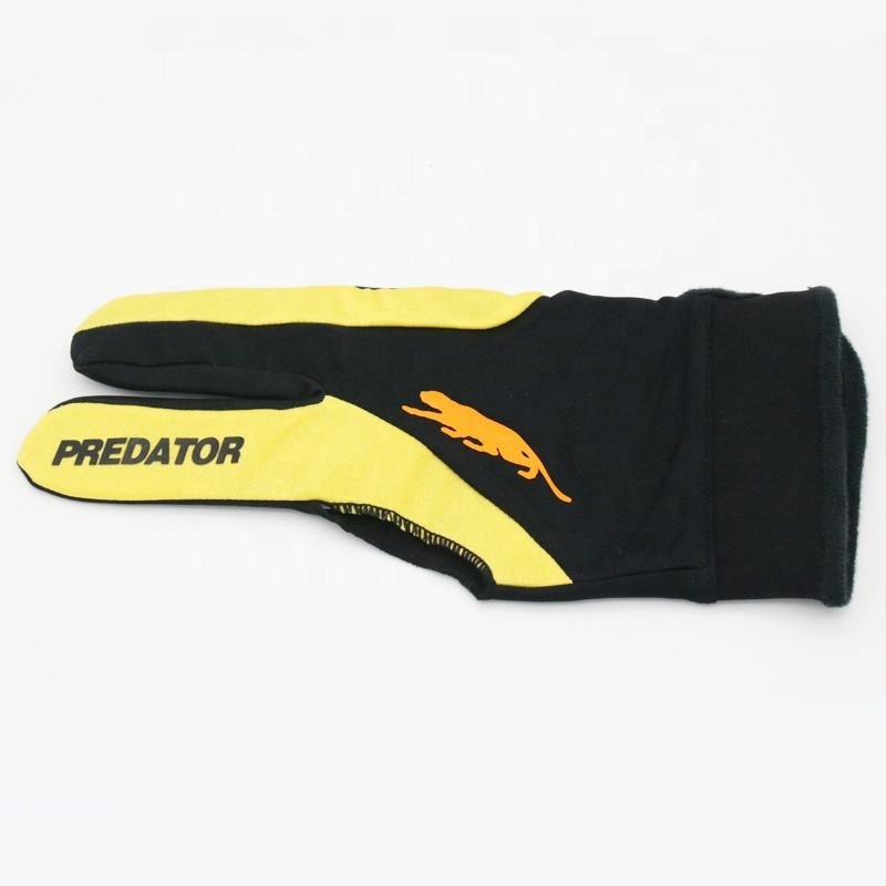 Premium Mix Colors 3 Fingers Billiard Pool Snooker Gloves