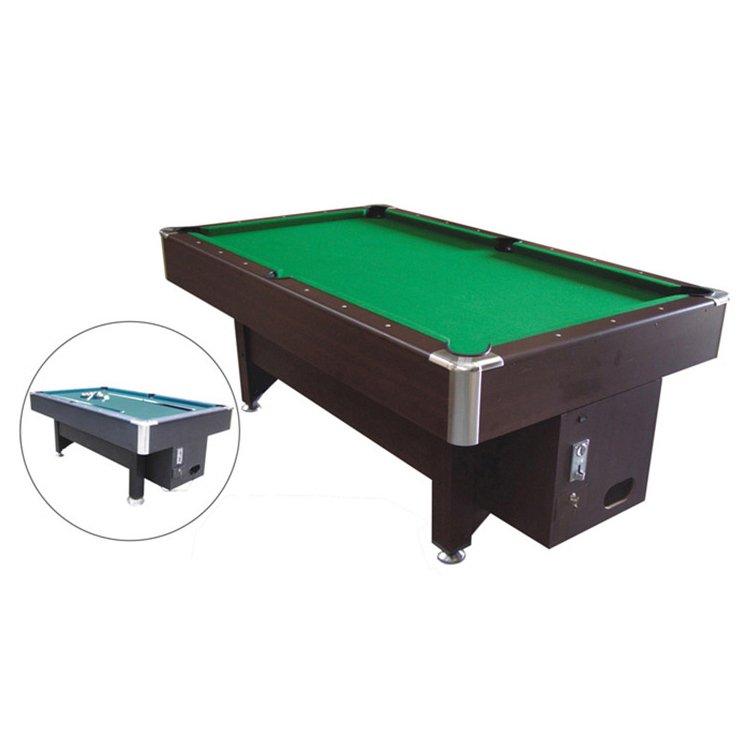 Customized 7ft/8ft/9ft Coin Operating Pool Table With Specific Coin for Snooker Table For Entertain Club