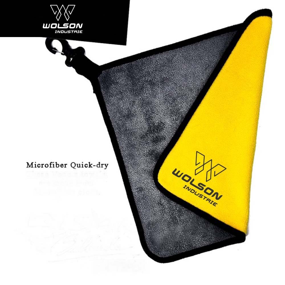 Custom Logo Microfiber Pool Stick Towel Fun Hand Towel with Billiard Stick Grommet Clip Sports Extension Cord Snooker Billiard