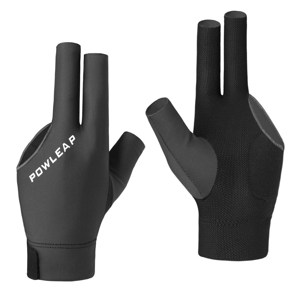 2025 High Quality Billiard Gloves Custom Logo Manufacturer Custom Pool Accessories Three Fingers Snooker Gloves For Billiard