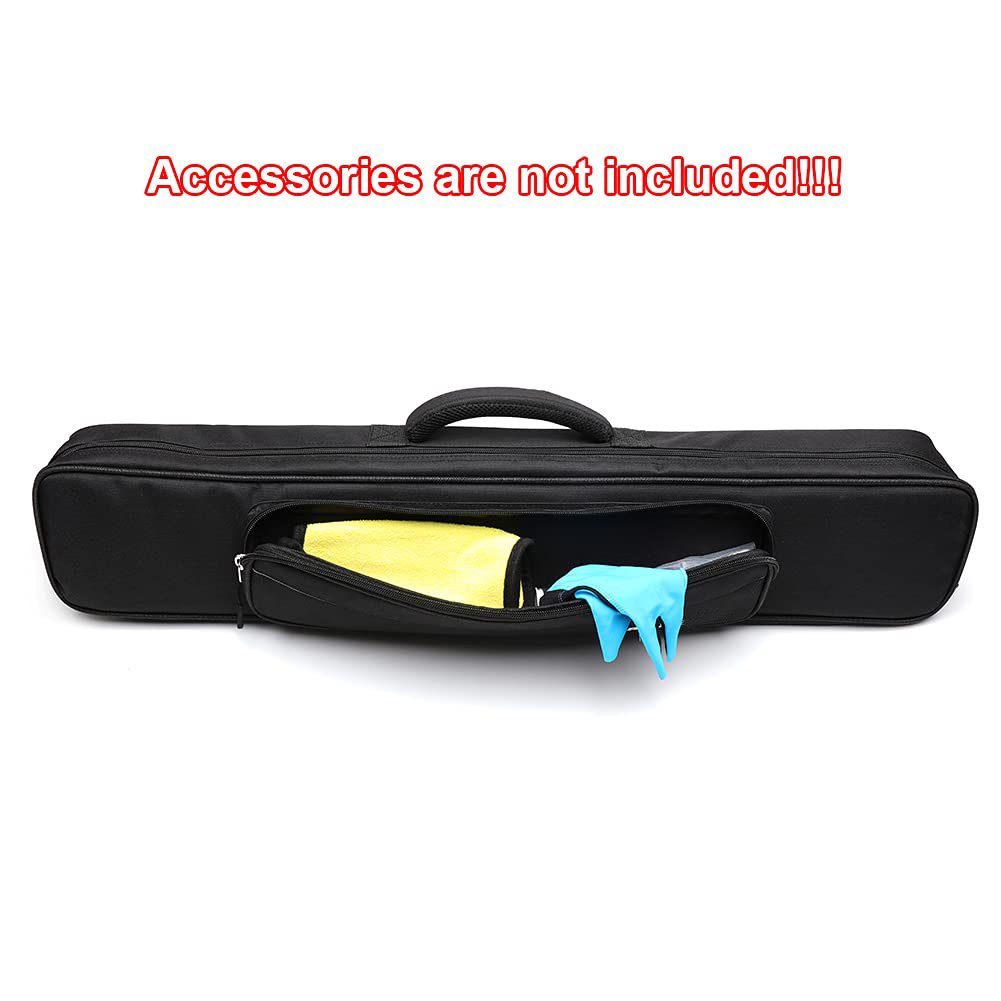OEM Factory Soft Billiard Pool Cue Stick Carrying Case with two Zipper Pockets Pool Cue Carrying Bag Pool Cue Accessories