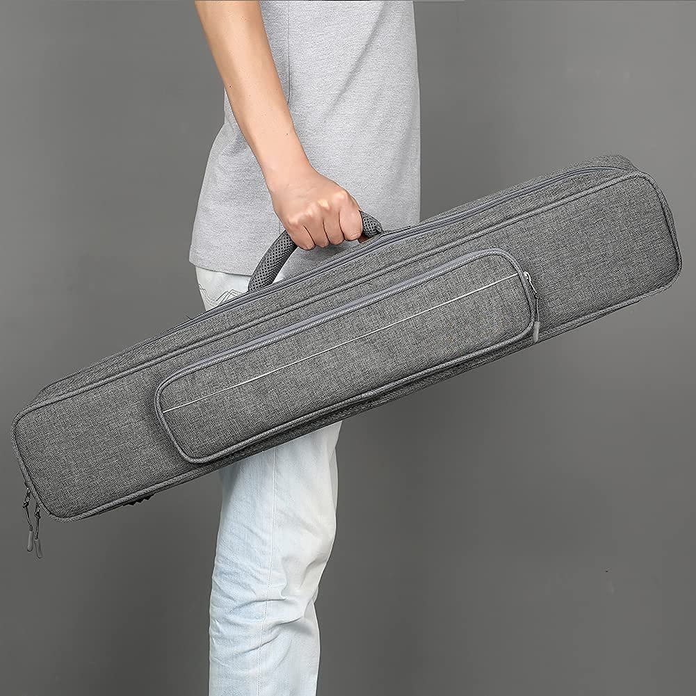 OEM Factory Soft Billiard Pool Cue Stick Carrying Case with two Zipper Pockets Pool Cue Carrying Bag Pool Cue Accessories