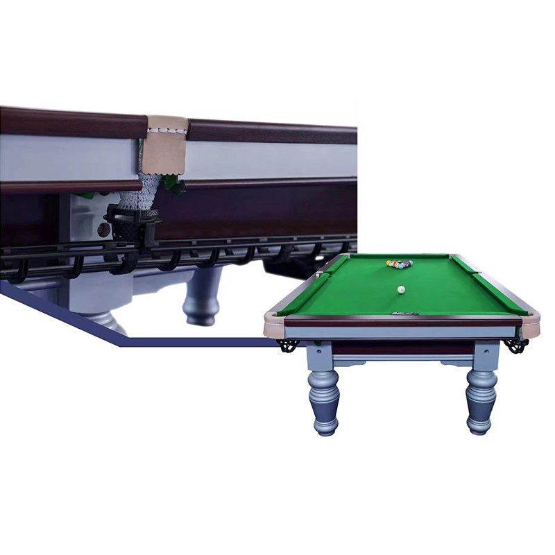Preassembled Professional Competition Pool Table Complete Billiard Accessory Sets Indoor Snooker Table Rubber Slate Cushions