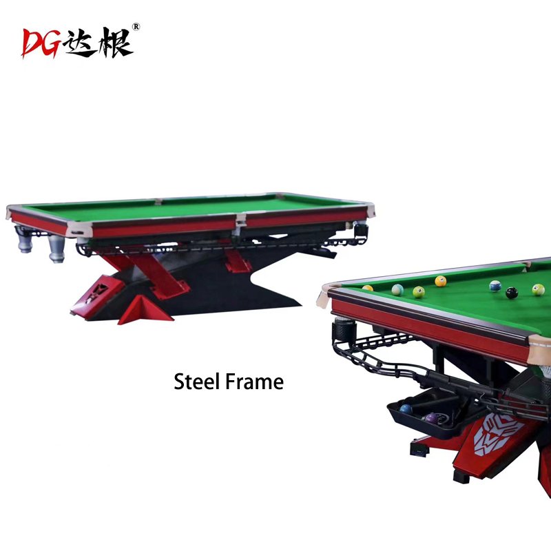 Preassembled Professional Competition Pool Table Complete Billiard Accessory Sets Indoor Snooker Table Rubber Slate Cushions