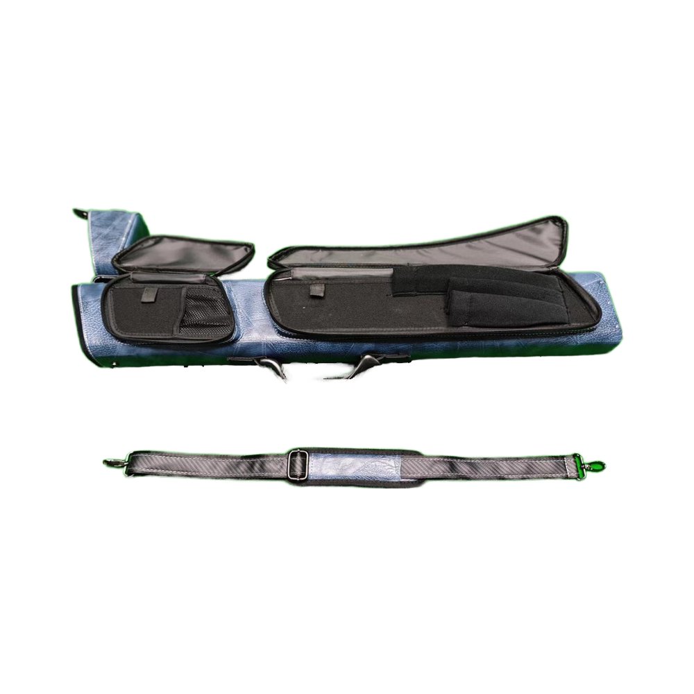 2024 High-End 1/2 Club Pole Bag New High-End Leather Snooker & Billiards Supplies