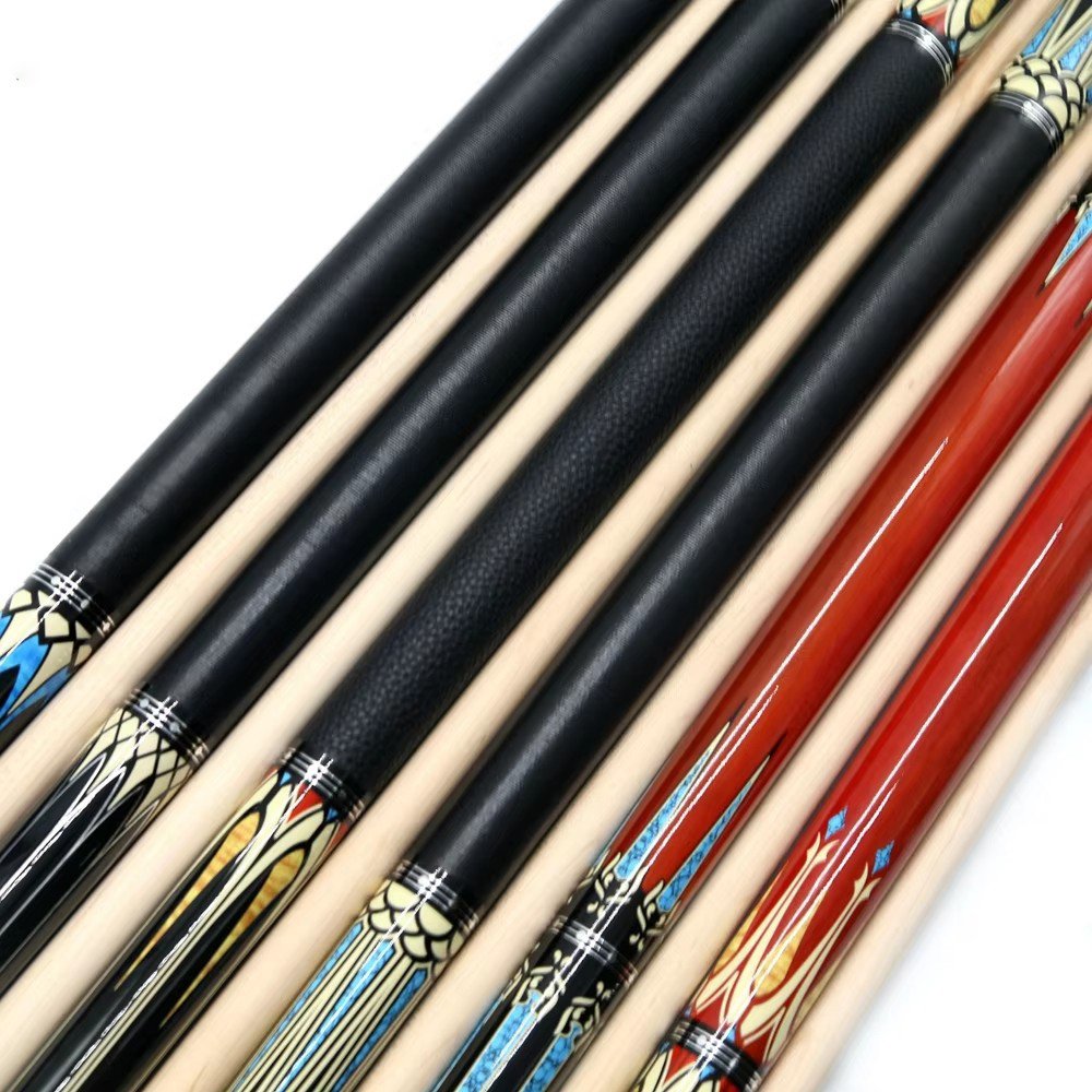 TQG-47Wholesale Stainless Steel Uniloc Radial Pool Cue 13mm Tip Size Maple Linen Wrap Taco de Billar Billiard Cue Manufacturer