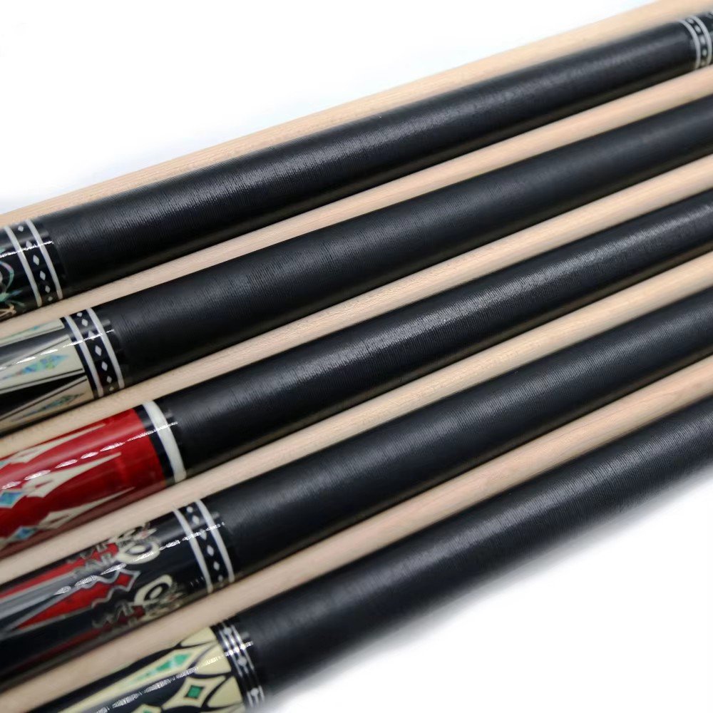 TQG-47Wholesale Stainless Steel Uniloc Radial Pool Cue 13mm Tip Size Maple Linen Wrap Taco de Billar Billiard Cue Manufacturer