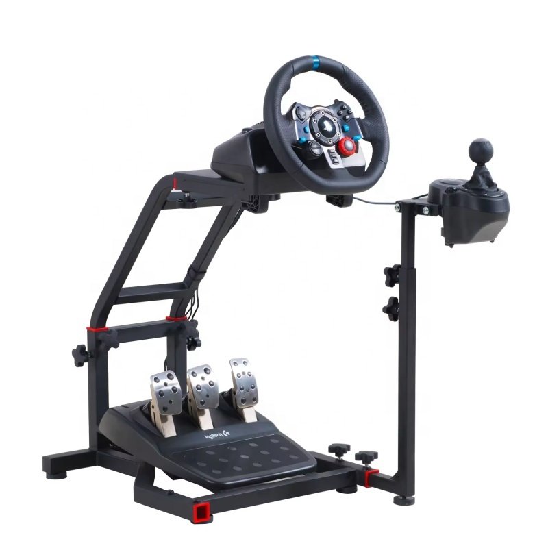 Wholesale Car Driving Gaming Racing Simulator Stand Customized Game Racing Simulator Steering Wheel Stand