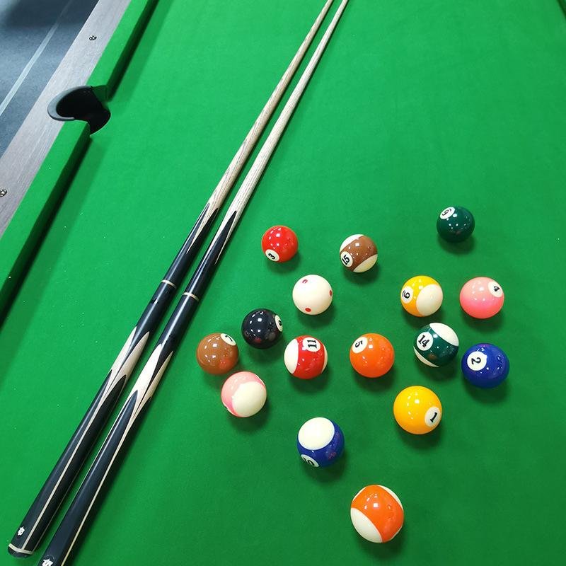 TV crystal billiards sixteen-color billiard snooker balls standard large billiard supplies