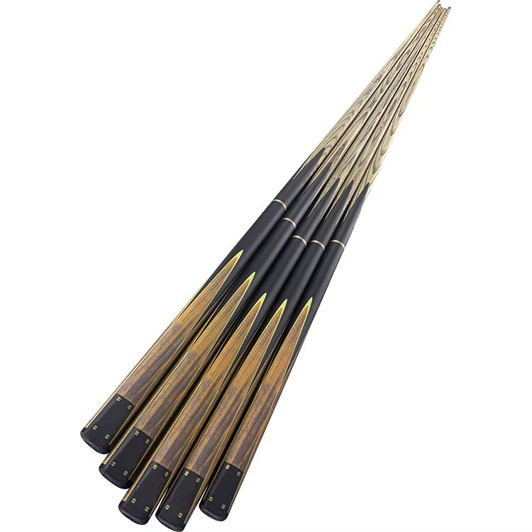 TQG-75 Hot Selling Pool Cue Handmade Snooker Billiard Cue Carbon Fiber Shaft 9mm 10mm Customizable Tip Stainless Steel Ash Wood