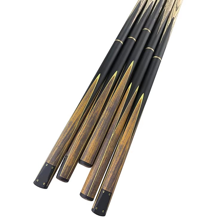 TQG-75 Hot Selling Pool Cue Handmade Snooker Billiard Cue Carbon Fiber Shaft 9mm 10mm Customizable Tip Stainless Steel Ash Wood