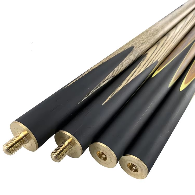 TQG-75 Hot Selling Pool Cue Handmade Snooker Billiard Cue Carbon Fiber Shaft 9mm 10mm Customizable Tip Stainless Steel Ash Wood