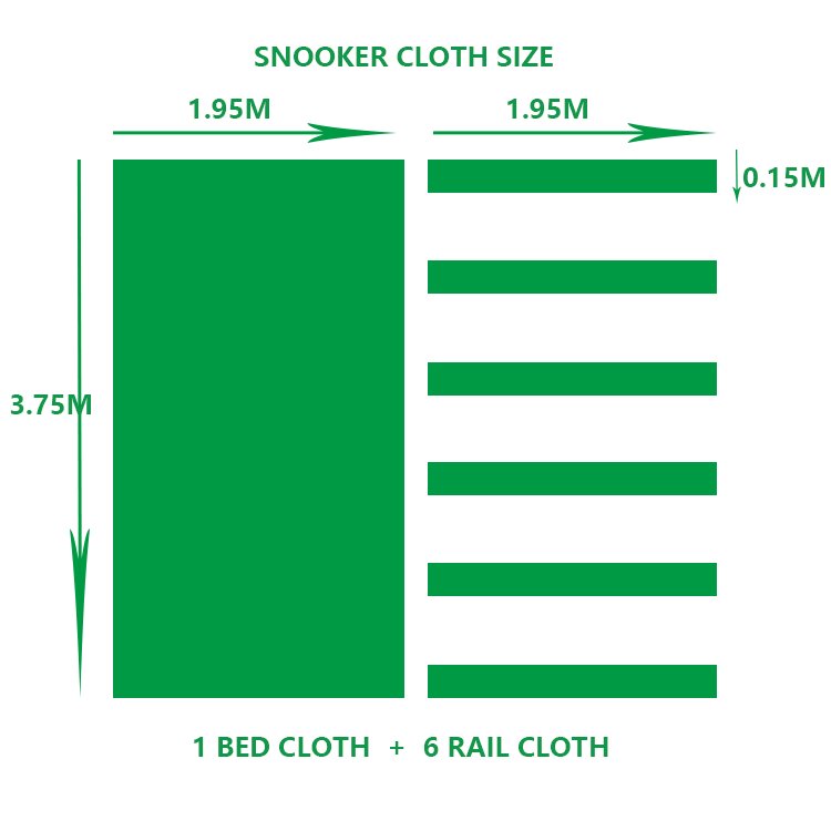 Factory direct selling Liberwin Daofeng snooker table cloth for 12FT with bed and rail