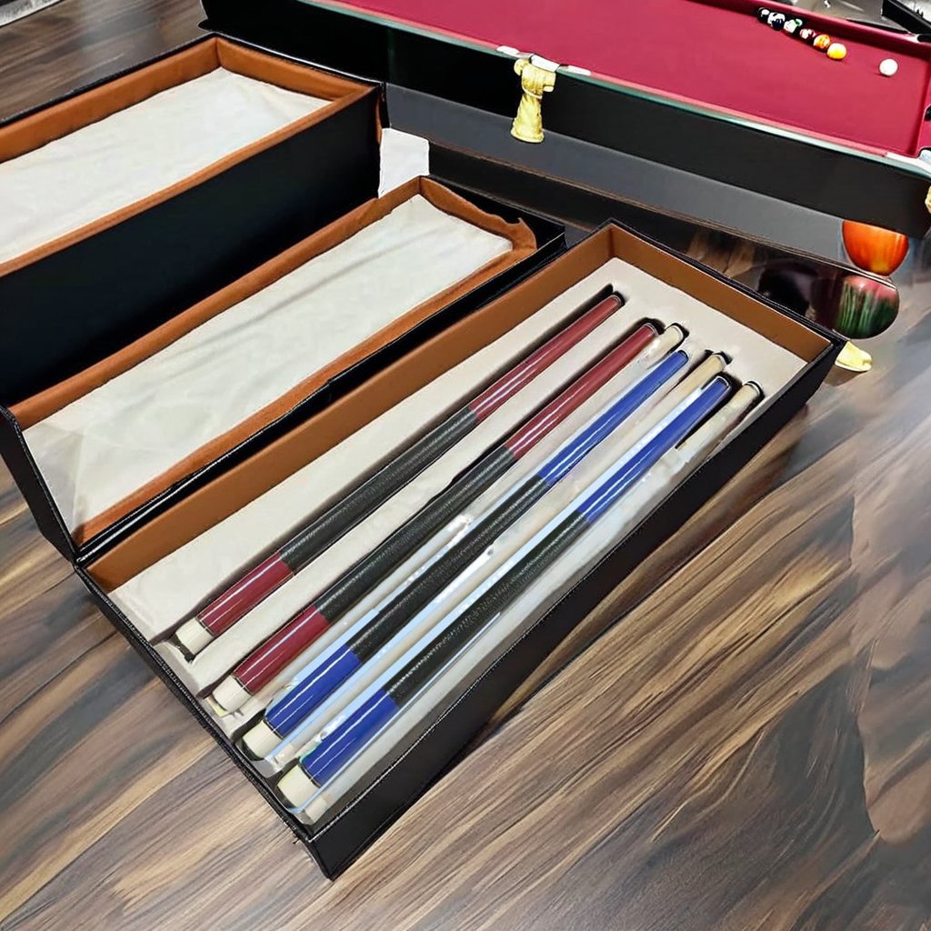 New Design Maple 1/2 Billiard Pool Cue 57inches Hard Wood Cue for Sale Billiard Pool Cue