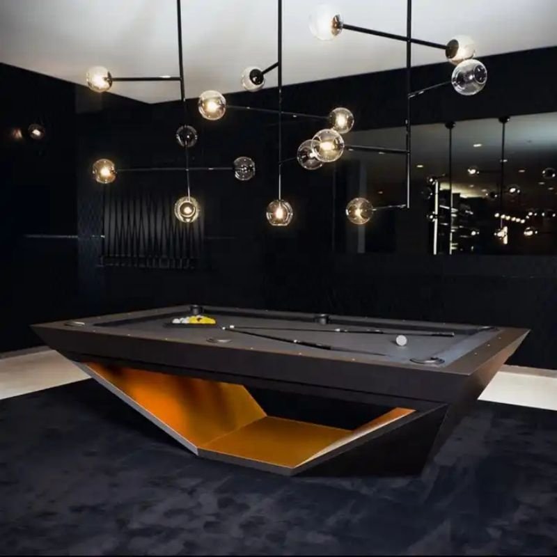 2024 Best Seller Customizable 8ft 9ft Nine-Ball Sports American Style billiards Pool Table