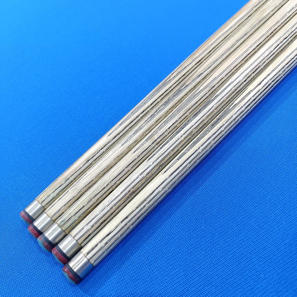 Bojue manufacturer high end ash wood Special design single piece style pool cue