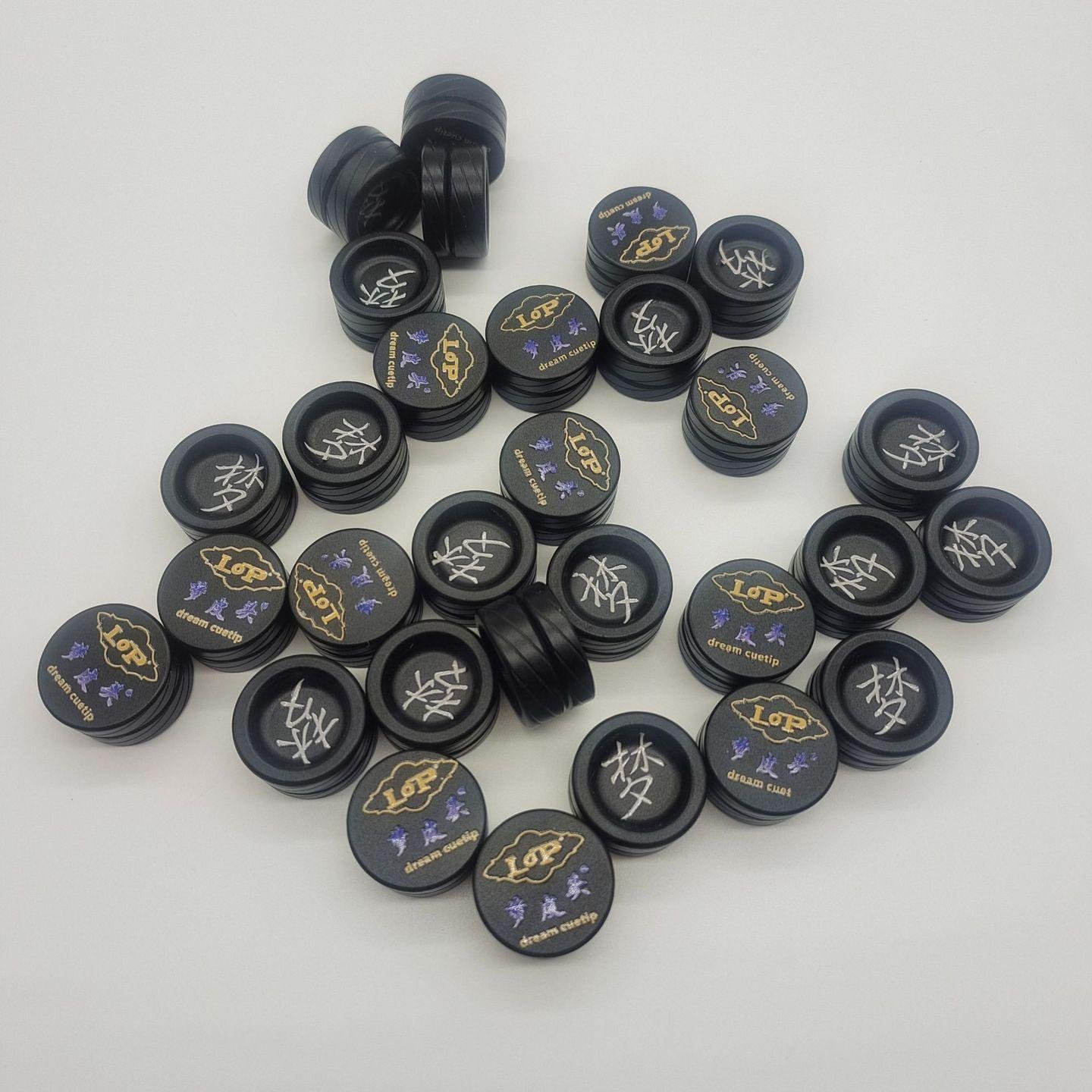 Factory Wholesale High-End Hard Soft Professional Competitions Billiard Pool Cue Tips Price