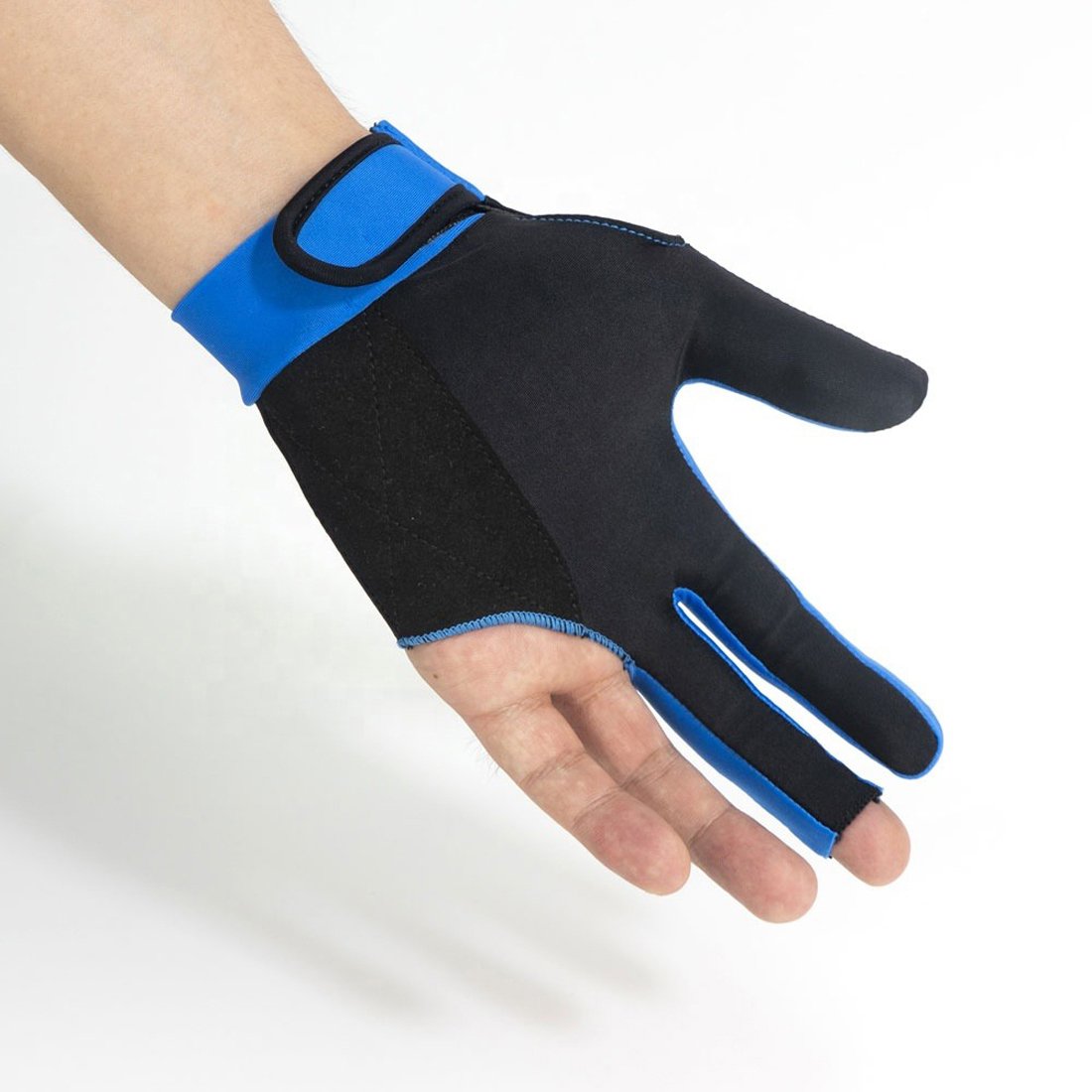 High Quality OEM Factory Three-Finger Snooker Gloves for Men and Women Hot Sales with Billiard Gloves