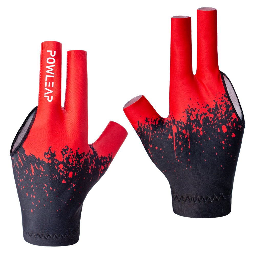 Wear Resistant Stretch Mesh Fabric Shooter Pool Cue Stick Snooker Billiard Glove