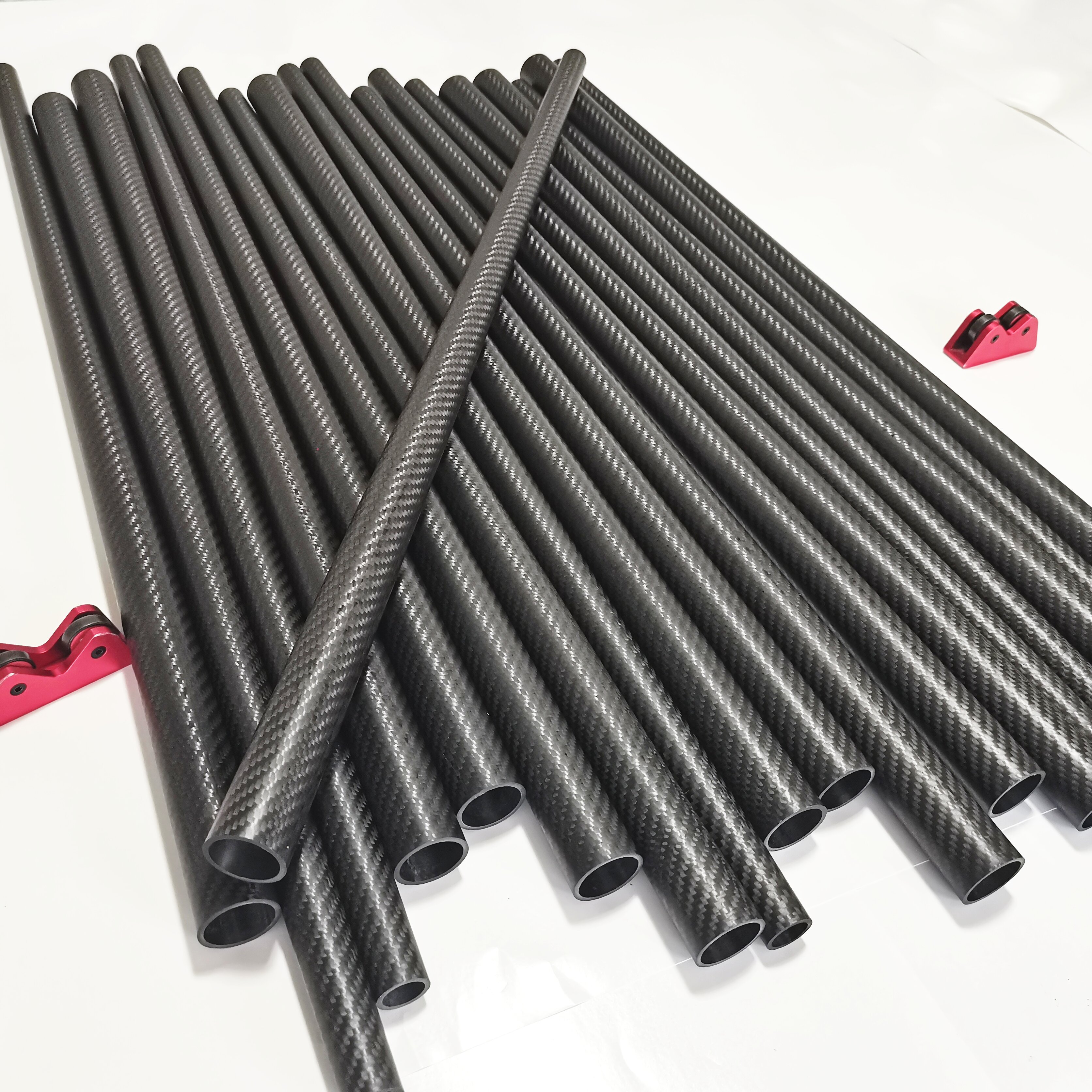 3K carbon billiards shafts butt tube ,silk polished surface carbon tube