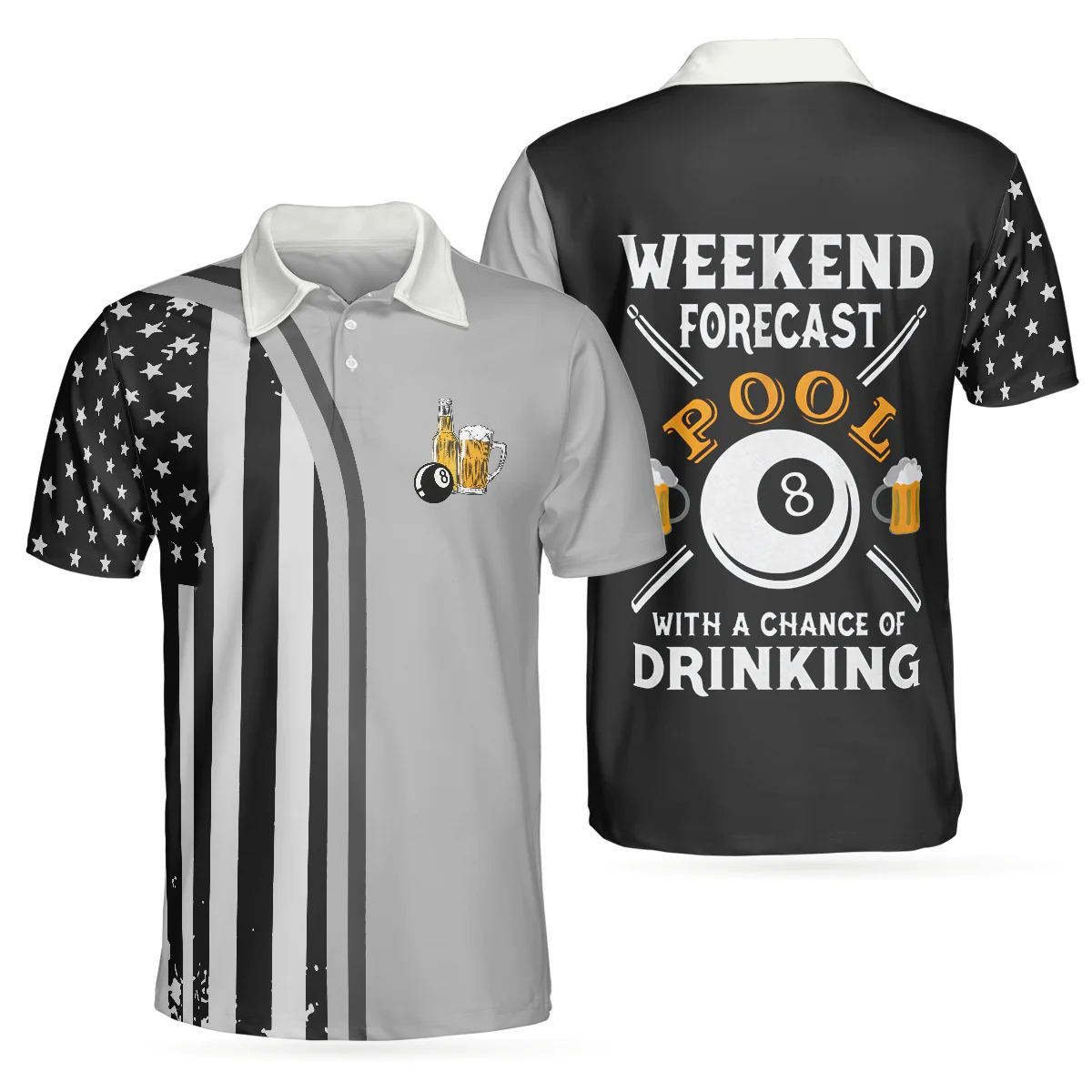 High Quality Billiard Team Shirts For Men Pool Table Tournament Snooker Polo Shirts Custom Pool Jerseys for mens