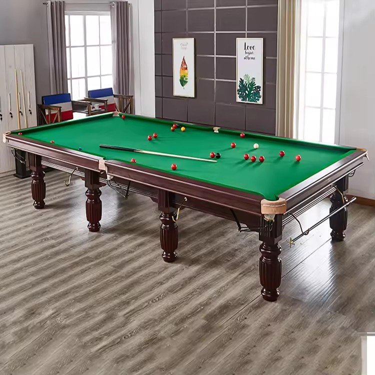 Custom High Quality Premium Durable Surface Traditional Chinese Snooker Design Pool Table.
