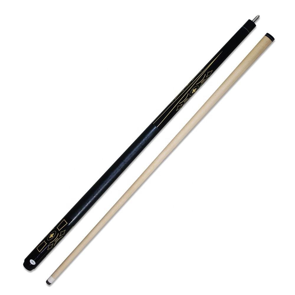 Good quality economical handmade 1/2-pc Billiard Pool Cue Sticks with 13mm Tip For Sale