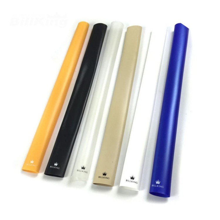 Hotsale Colorful Silicone 30cm American nine-ball cue rubber grip billiard cue grip pool cue anti-slip cover