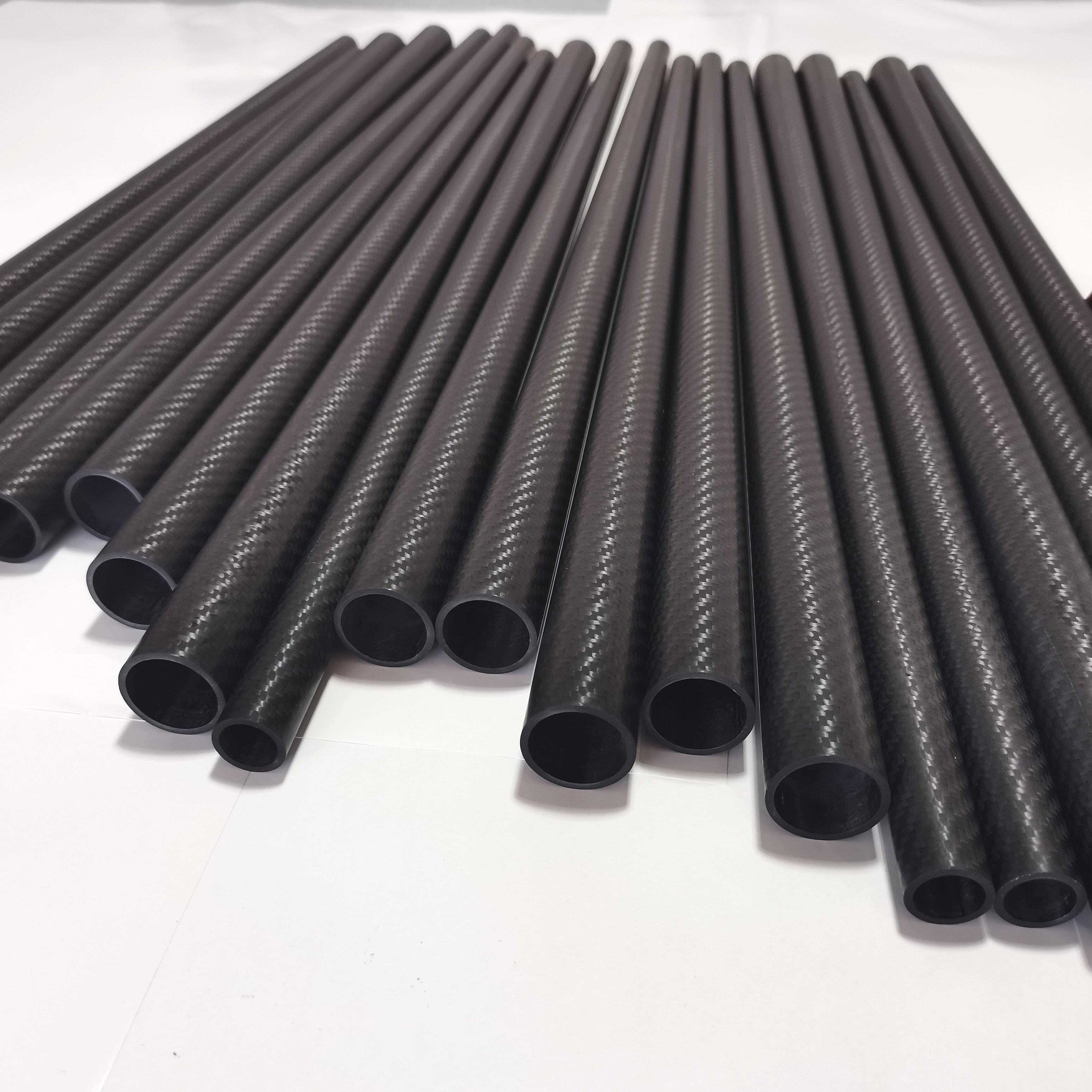 21.3mm 3K carbon fiber pool cue shafts butt tube,silk polished surface carbon tube
