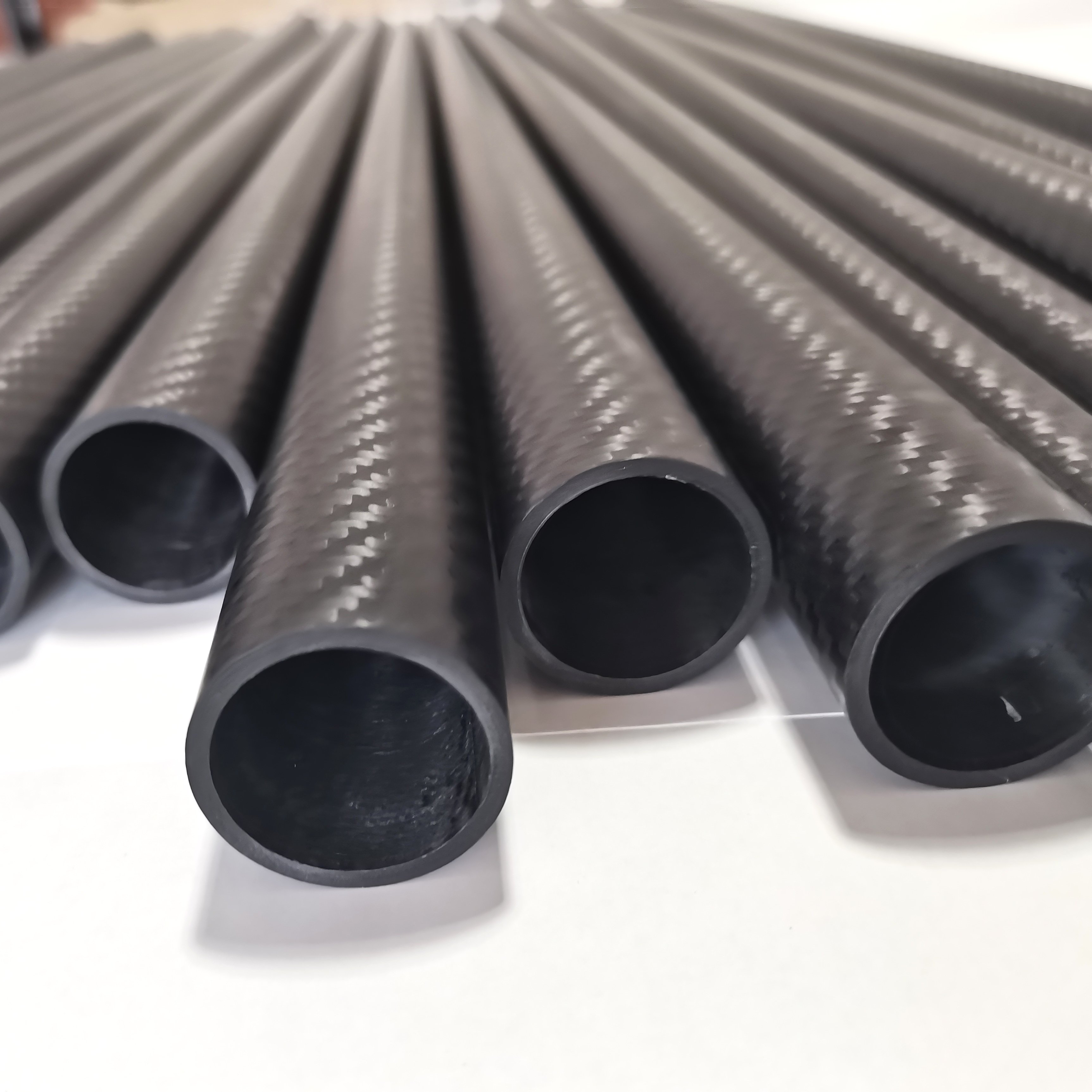 21.3mm 3K carbon fiber pool cue shafts butt tube,silk polished surface carbon tube