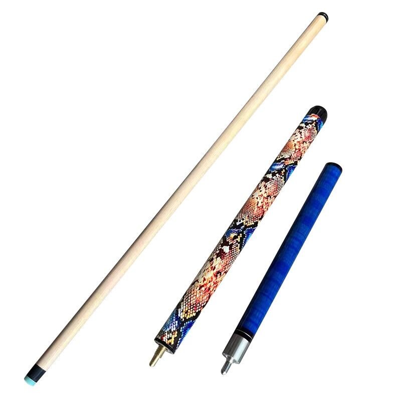 New Arrival 3 Parts 1/2 Maple Wood Jump Break Punch Cue Sticks 57" Length 13mm Tips For Sale